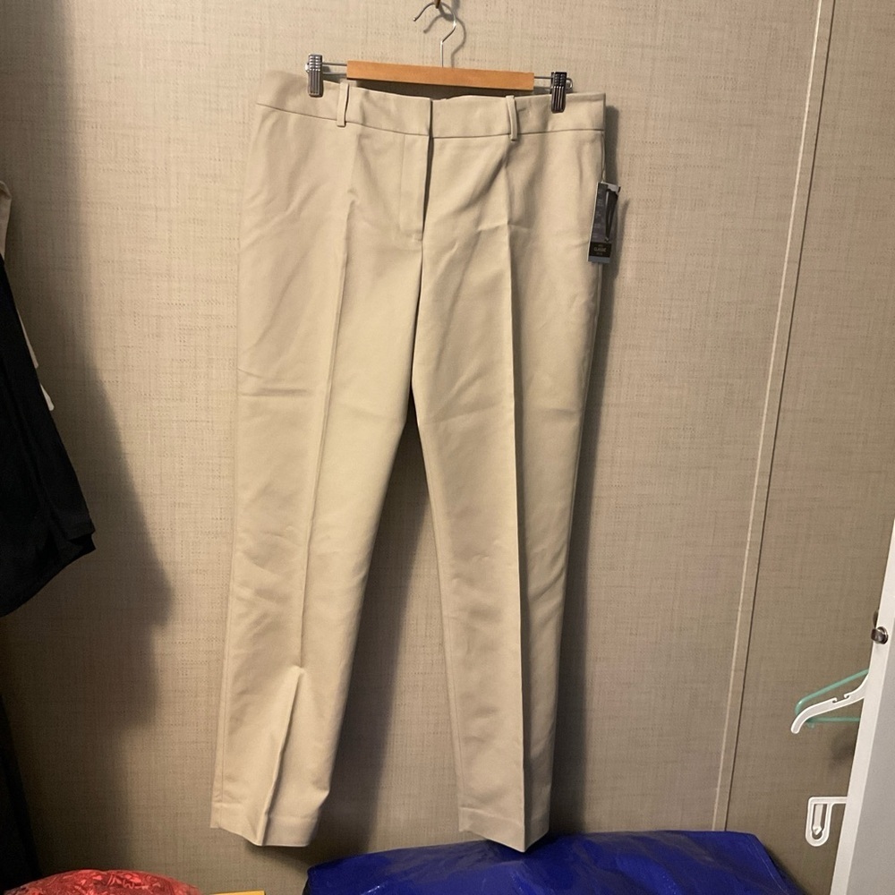 Liz Claiborne Slim Leg Khaki Pants